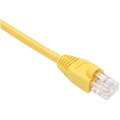 Unirise Usa 100Ft Yellow Cat5E Patch Cable, Utp, Snagless PC5E-100F-YLW-S